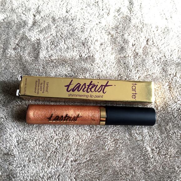 Tarte Tarteist Shimmering Lip Paint - Strike Gold 6ml. 0.2 Fl. Oz. - Picture 1 of 4